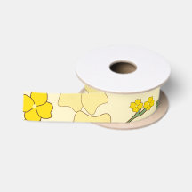 Gelbe Blumen, Blumenmuster, Muster von Blume