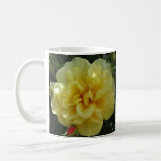 Gelbe Blumen-Kaffee-Tasse Kaffeetasse