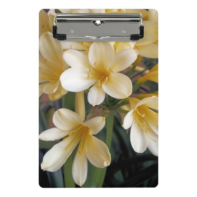 GELBE BLUMEN MINI KLEMMBRETT (Vorderseite)