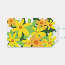 Gelbe Blumen Papiertasse