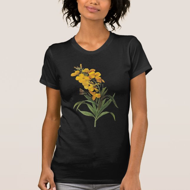 Gelbe Blumen, Pierre Joseph Redouté T-Shirt (Vorderseite)