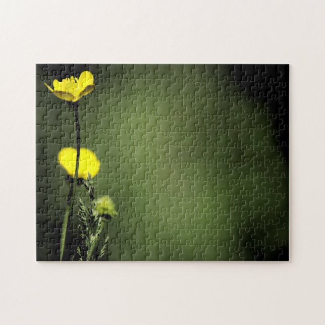 Gelbe Blumen Puzzle (Horizontal)