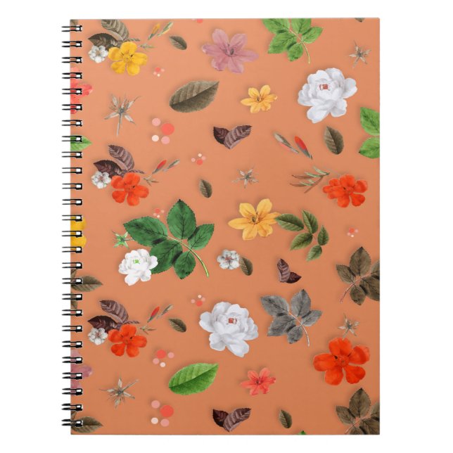 Gelbe Blumen und weiße Rosen 25 Notizblock (Vorderseite)