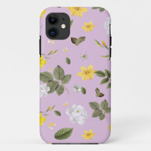 Gelbe Blumen und Weiße Rosen 5 Case-Mate iPhone Hülle