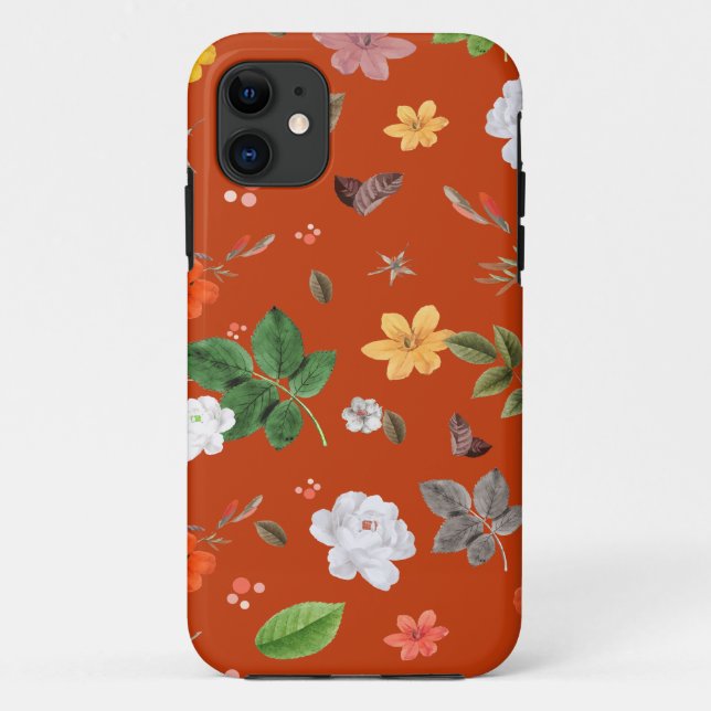Gelbe Blumen und Weiße Rosen 9 Case-Mate iPhone Hülle (Rückseite)