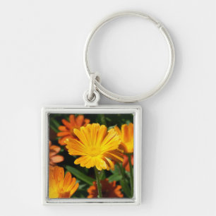 Gelbe Blüten Blume Kunst Liebe Schicksal Schlüsselanhänger