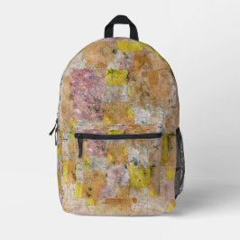 Gelbe Brise, die mich Zuhause nennt Bedruckter Rucksack