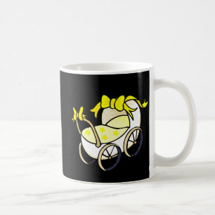 Gelbe Buggy Kaffeetasse