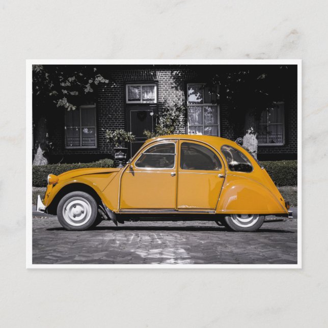 Gelbe Buggy! Postkarte (Vorderseite)