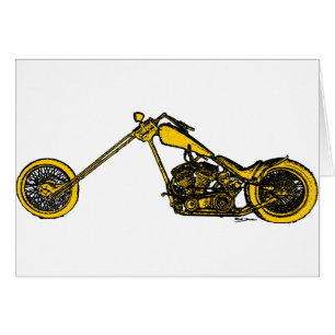 Gelbe Chopper-Art
