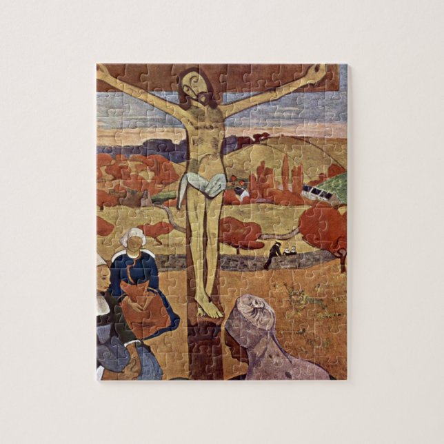 Gelbe Christus von Paul Gauguin, Vintage Kunst (Vertikal)