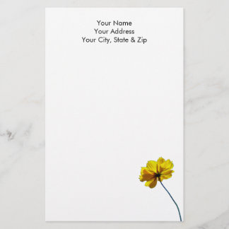 Gelbe Coreopsis Briefpapier