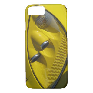 Gelbe Corvette Z06 Nah-aufleuchten iPhone 8/7 Hülle