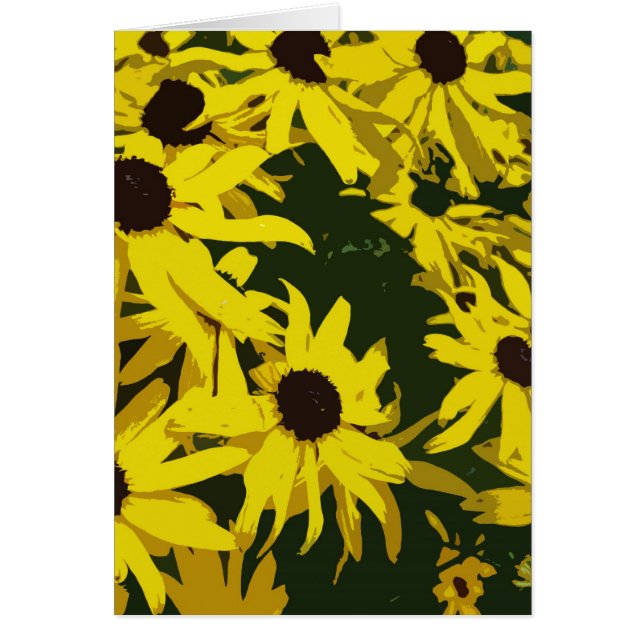Gelbe Daisy-Blume (Vorne)