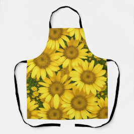 Gelbe Daisy-Blume Schürze