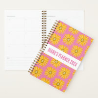 Gelbe Daisy-Muster-Blume blühen florales CUSTOM
