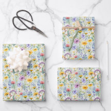 Gelbe Daisy-Wildblume Blumenmuster