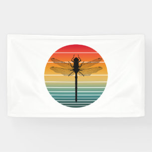 Gelbe Drachenfliege Banner