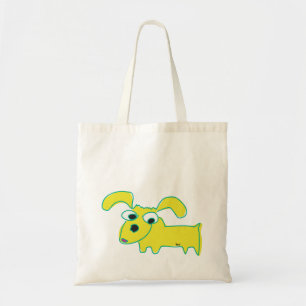 Gelbe Droopie Ohrhunte Tote Tasche