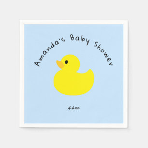 Gelbe Ente - Baby Shower Serviette