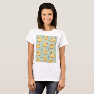 Gelbe Ente, kurzer T - Shirt