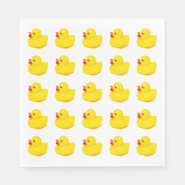 Gelbe Ente Serviette (Vorderseite)