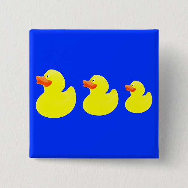 gelbe Enten Button (Vorderseite)