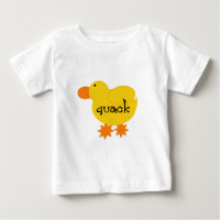 Gelbe Enten-Quaken-T-Shirts und Geschenke