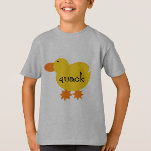Gelbe Enten-Quaken-T-Shirts und Geschenke T-Shirt