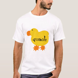 Gelbe Enten-Quaken-T-Shirts und Geschenke T-Shirt