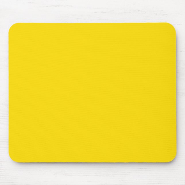 Gelbe Farbe Mousepad (Vorne)