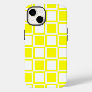 Gelbe fette Mod-Quadrate Case-Mate iPhone Hülle