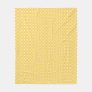 Gelbe Fischskalen Muster Fleece Blanke