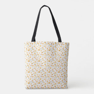 Gelbe Flora Tasche