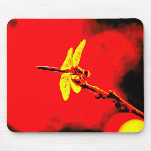 Gelbe Flügel Mousepad