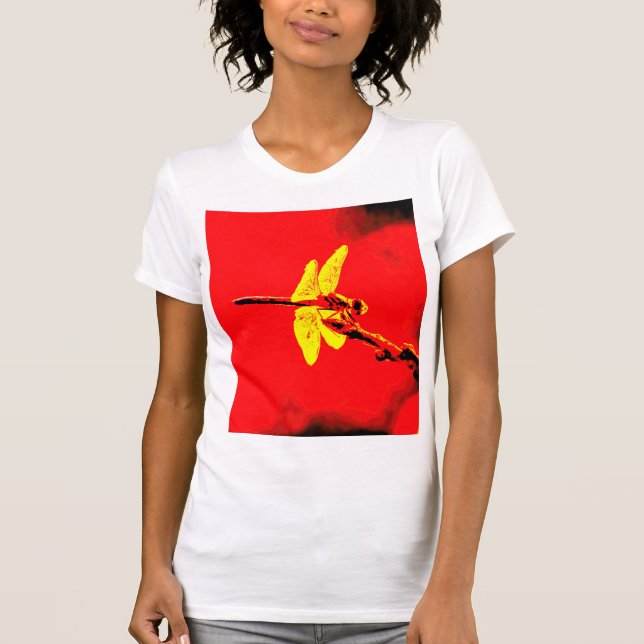 Gelbe Flügel T-Shirt (Vorderseite)