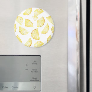Gelbe Frucht Ananas Magnet