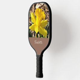Gelbe Frühlingsdaffodil im Garden-Individuelle Nam Pickleball Schläger