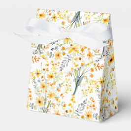 Gelbe Frühlingssonne - Wildblumen Geschenkschachtel