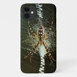 Gelbe Gartenspinne Case-Mate iPhone Hülle