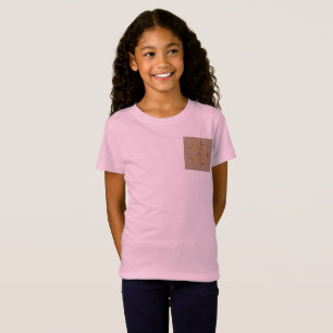 Gelbe goldene Ei Muster Ostereier Rustikal Beige T-Shirt