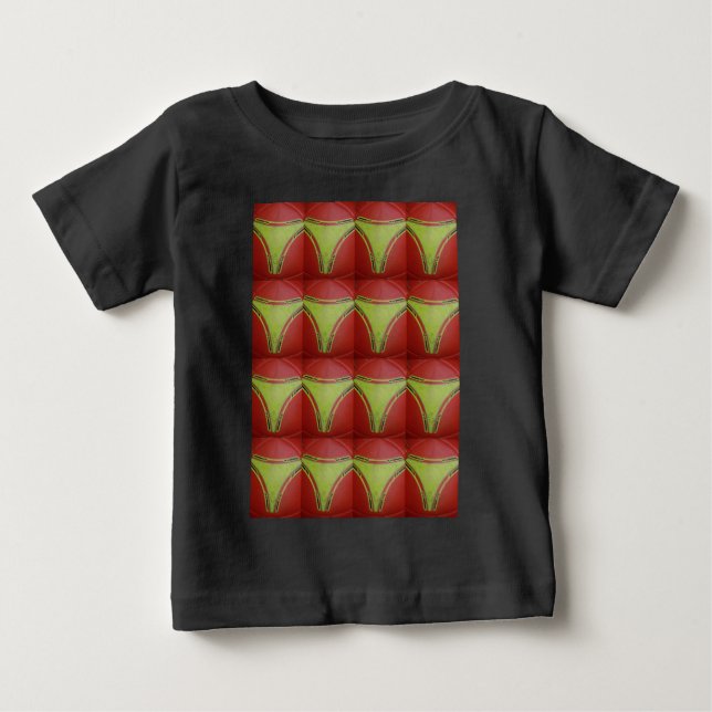 Gelbe goldene Kurven.JPG Baby T-shirt (Vorderseite)