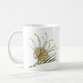 Gelbe Grevillea-Tasse Kaffeetasse