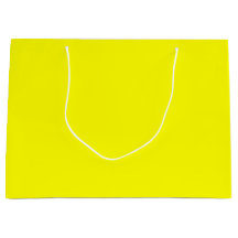Gelbe große Geschenktasche