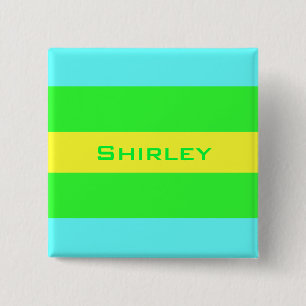 Gelbe, grüne, blaue Streifen von Shirley Taylor Button