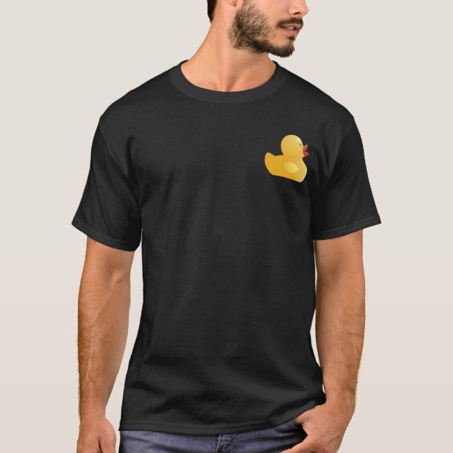 Gelbe Gummiente T-Shirt (Vorderseite)