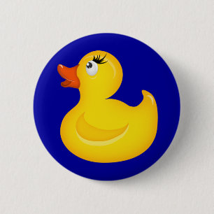 Gelbe Gummikraut Button