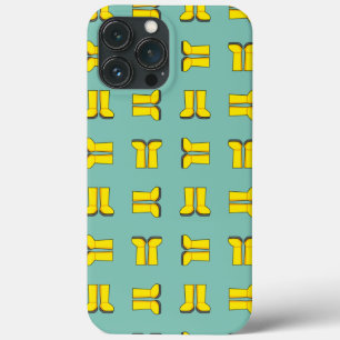 Gelbe Gummiragetasche Case-Mate iPhone Hülle