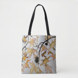 Gelbe Herbstleaves Totbeutel Tasche
