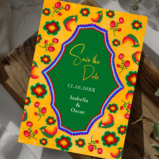 Gelbe Hochzeit Save The Date (Von Creator hochgeladen)